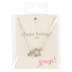 Colier inima, argintiu SOUZA