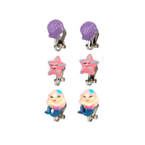Clipse pentru urechi Sirena, 3 perechi SOUZA