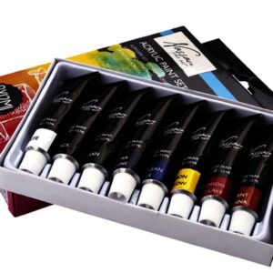 Vopsea Acril 8 culori RMS