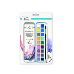 Vopsea aquarel 18 cul. in cutie GRAFIX