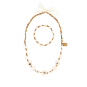 Set colier si bratara Alexa auriu SOUZA