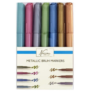 Markere metalizate 7 cul. GRAFIX