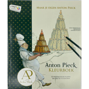 Carte de colorat Anton Pieck Kleurboek 21x25.5cm GRAFIX