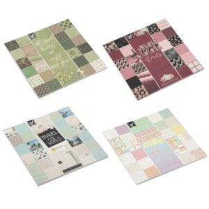 Carton decor 25x25cm. 24 foi in asort. GRAFIX