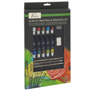 Set 20 de piese pictura si desen Nassau Fine Art GRAFIX