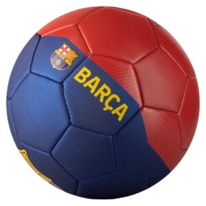 Minge fotbal, FC Barcelona, albastra/rosie cu logo PHI