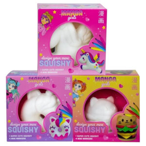 Set de create Squishy Color your own Squishy Manga
