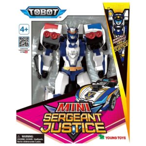 Transformer Galaxy Detectives Mini Sergeant Justice TOBOT