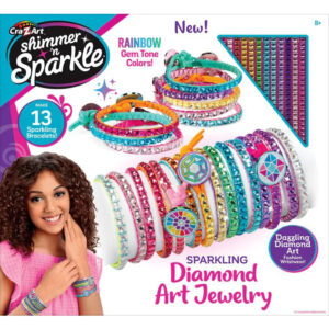 Set de creatie bratarii Sparkling Diamond Art CRAZYART