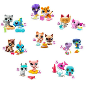Set 2 figurine in asort. LITTLEST PET SHOP BASIC FUN