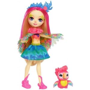 Papusa Enchantimals Papagal Piki MATTEL