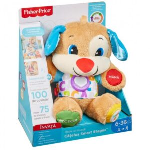 Catelus cu tehnologie Smart Stages (rom.) Fisher-Price MATTEL