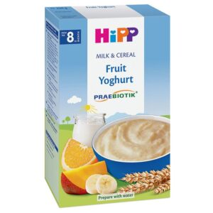 Terci cu lapte,griu, fructe si iaurt HiPP 250 G