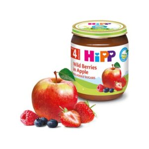 Pireu Mere si fructe de padure HiPP 125 G