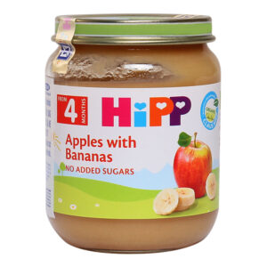 Pireu Mere cu banane HiPP 125 G