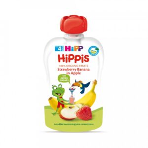 Mere-Banane cu Capsuni (4 luni ) 100 HIPP