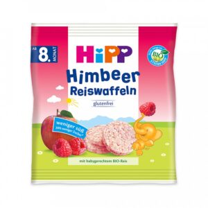 HIPP Prajituri de orez cu zmeura ( 8 luni ) 30 g