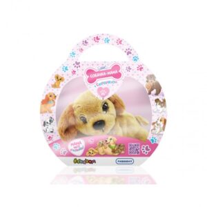 Jucarie de plus surpriza, Mammy Surprise Caine - cu figurine catelus, diverse modele, SBABAM