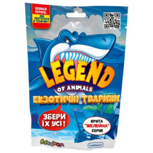 Figurina surpriza, animal elastic exotic, Legend of Animals, Sbabam