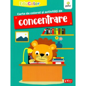 Carte de colorat si activitati de concentrare/EduColor. GAMA.