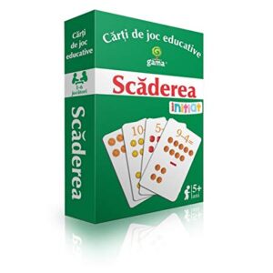 Carti de joc educative. Scaderea. GAMA.
