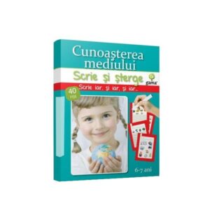 Scrie si sterge. Initiat. Cunoasterea mediului 6-7 ani. GAMA.