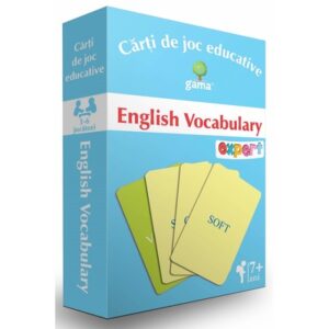 Carti de joc educative. English Vocabulary. GAMA.
