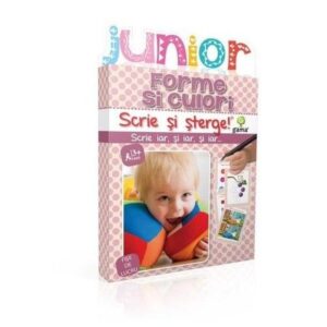 Scrie si sterge. Junior. Forme si culori. GAMA