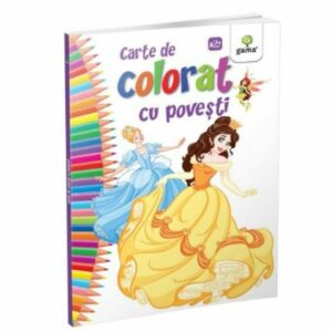 Carte de colorat cu povesti. GAMA