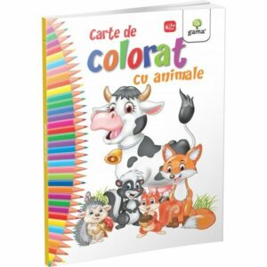 Carte de colorat cu animale. GAMA.