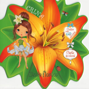 Zanele florilor. Crina. Carte de colorat