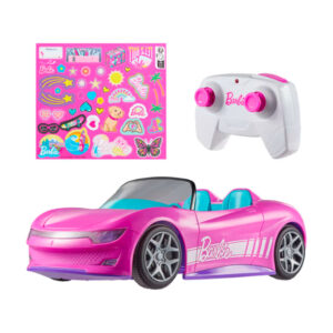 Masina Barbie Hot Wheels RC Barbie Convertible MATTEL