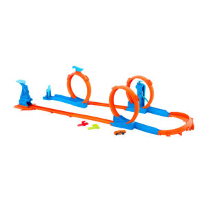 Set de joc Track Hot Wheels Triple Looping MATTEL