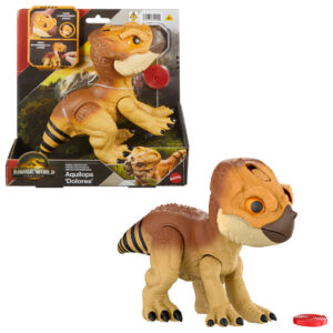 Figurina Rebirth Dinosaur Aquilops Jurassic World MATTEL