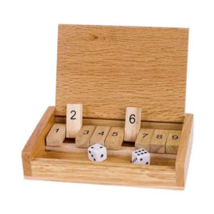 Joc de societate Shut The Box 13,5 x 9 cm Goki