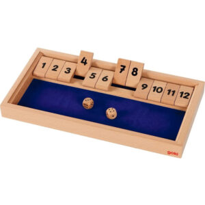 Joc de societate Shut The Box 32 x 17 cm Goki