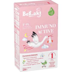 Lapte praf immuno Active 1 0-6 мес 21х400g Bellact