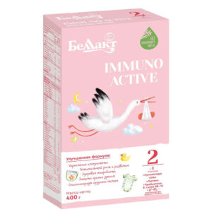 Lapte praf immuno Active 2 6-12 luni 21х400 g Bellact