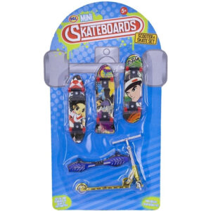 Set de joaca Mini skateboard, trotineta de deget HGL