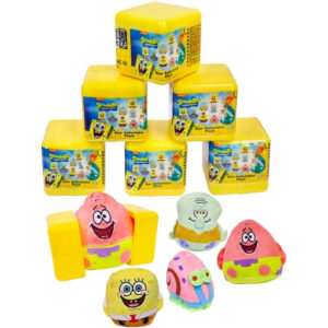 Jucarie de plus surpriza 8cm Spongebob Nickelodeon