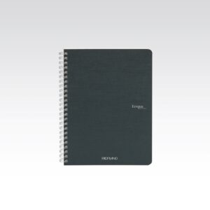 Carnet notite A5 Ecoqua 90 gr/m2, 70 foi Royal Green, matem. cu spira Fabriano, Fedrigoni