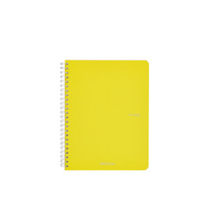 Carnet notite A5 Ecoqua 90 gr/m2, 70 foi Limone, linie, cu spira Fabriano, Fedrigoni
