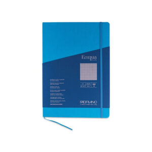 Carnet A4 Ecoqua Plus 90 gr/m2, 80 foi Turchese, matem. Fabriano, Fedrigoni