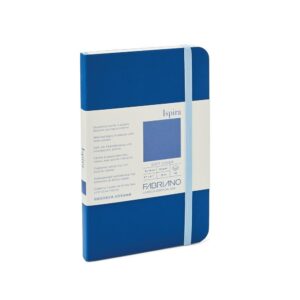 Carnet notite Ispira 85 gr/m2, 9x14cm, 96 foi, Royal Blue Fabriano, Fedrigoni