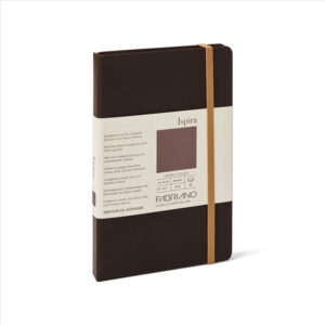 Carnet notite Ispira 85 gr/m2, 9x14cm, 96 foi, Brown Fabriano, Fedrigoni