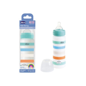CHICCO biberon din plastic tetina din silicon 330ml Boy Verde (2023) 28637210