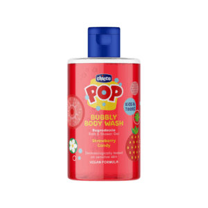 CHICCO POP Gel de dus /spuma pentru baie capsuna 300 ml 12371