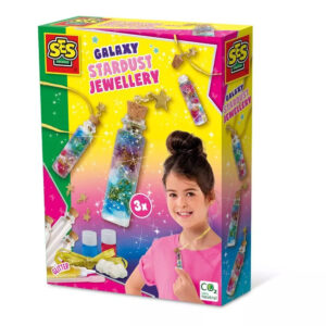 Set creativ pentru copii — Bijuterii Galaxy praf de stele SES