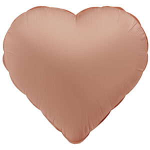 Balon Inima 45 cm Roz Vintage Ultra Mat Folat