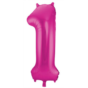 Balon Folie 86cm Magenta Cifra 1 Folat